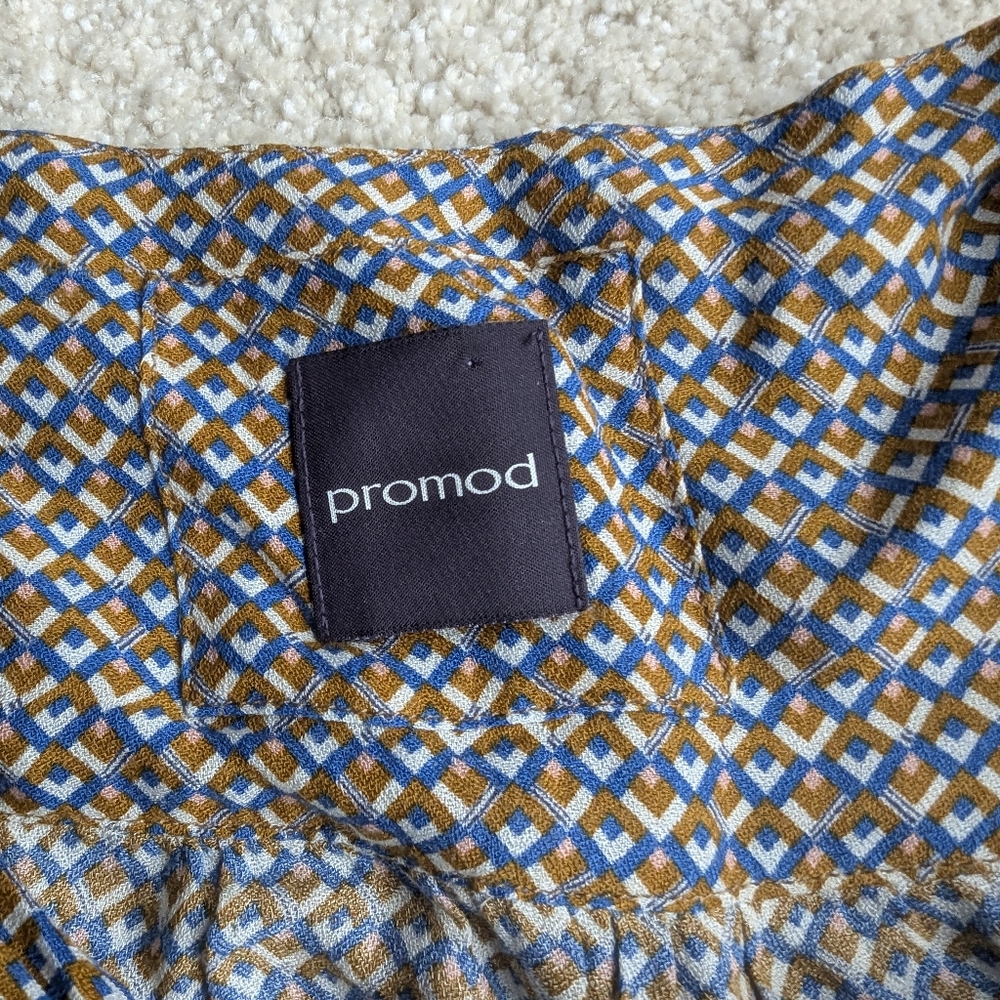 Promod Multicolor Geometric Blouse - Picture 2 of 4